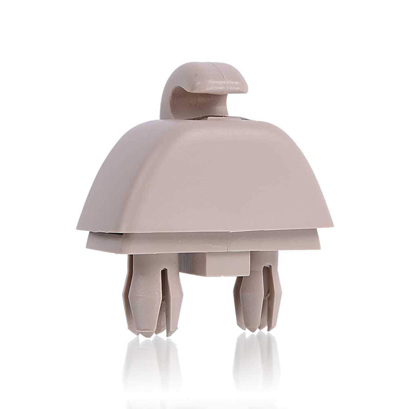 Beige Interior Sun Visor Hook Clip Bracket Compatible with Audi A6 C6, Compatible with VW Passat B7 Polo