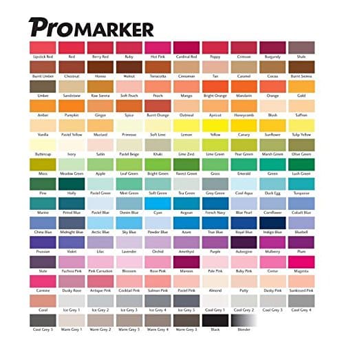 PROMARKER 6 Pack Skin Colours 2