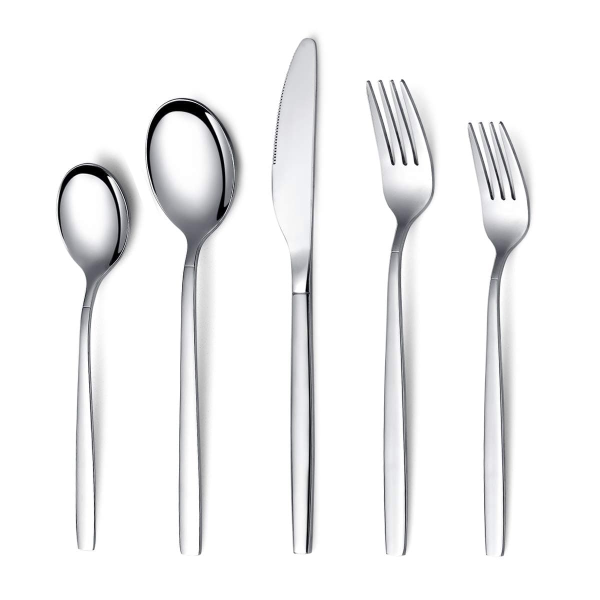 Golden Flatware Set