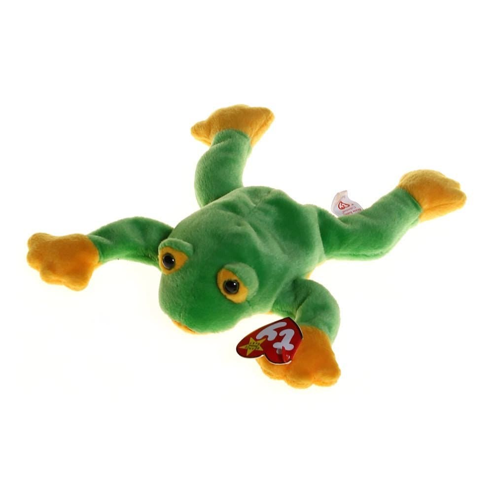 Beanie Babies Ty Smoochy The Frog