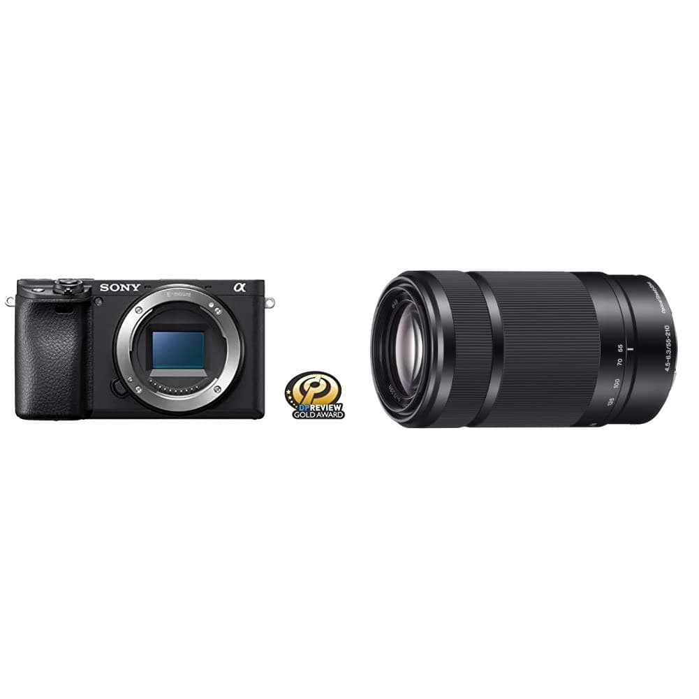 Sponsored Ad - Sony Alpha a6400 Mirrorless Camera: Compact APS-C Interchangeable Lens Digital Camera and Sony E 55-210mm F4.5-6.3 Lens for Sony E-Mount Cameras (Black)