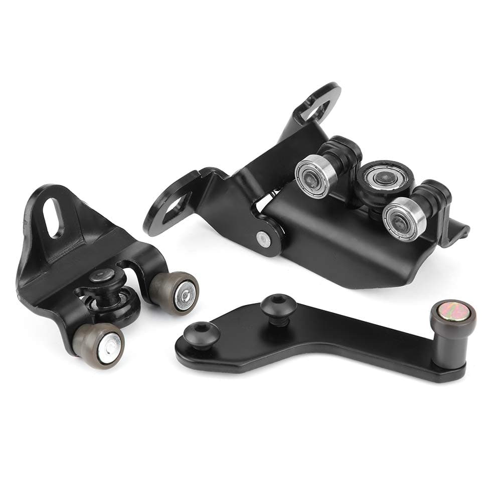 Transit Door Rollers, 3Pcs Auto Car Sliding Door Roller Guide Runner Set Latest Car Aftermarket Sliding Door Roller Runner Accessories for TRANSIT MK6 MK7 1705694 4796304 4796308 1639