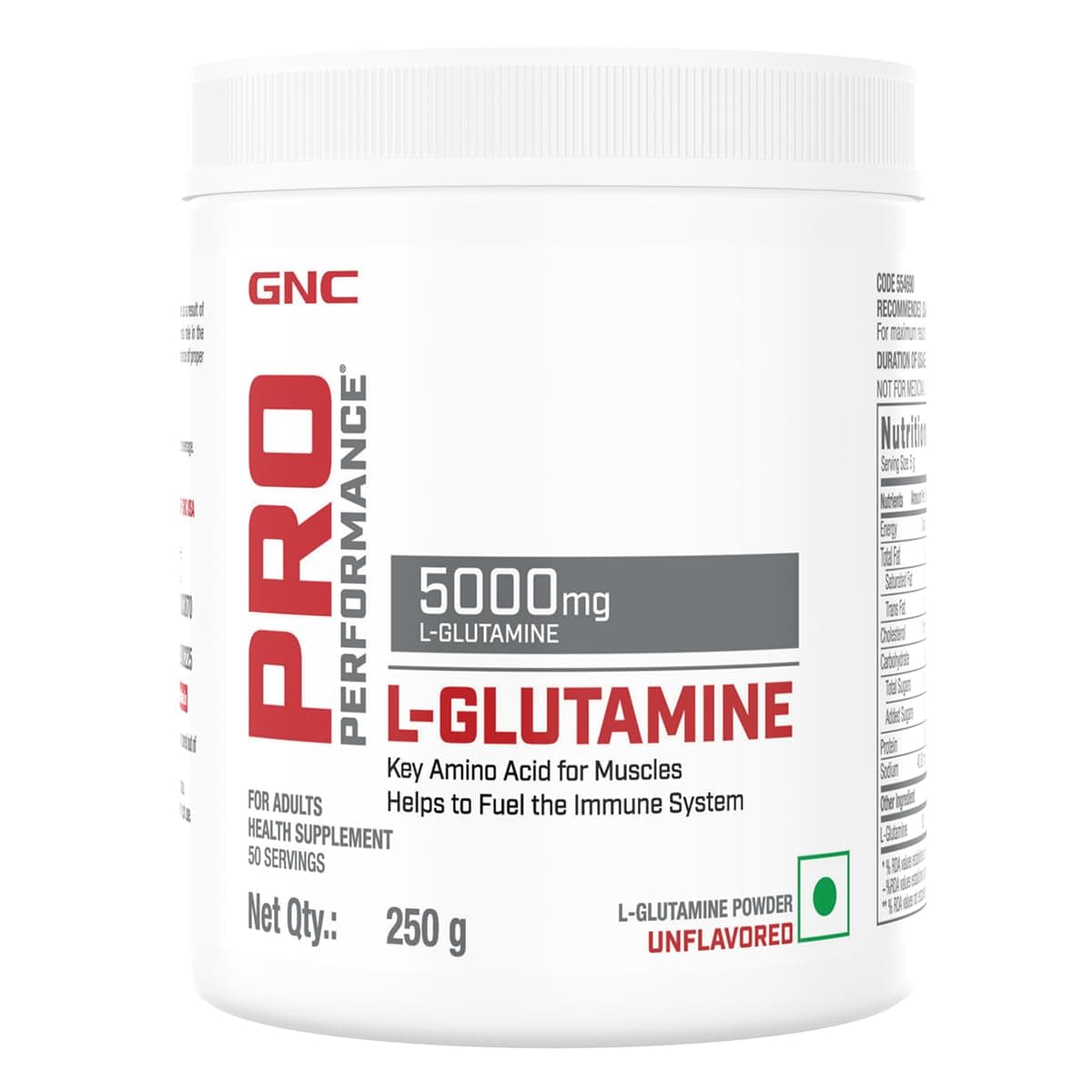 PRO PERFORMANCE® L-GLUTAMINE 5000MG