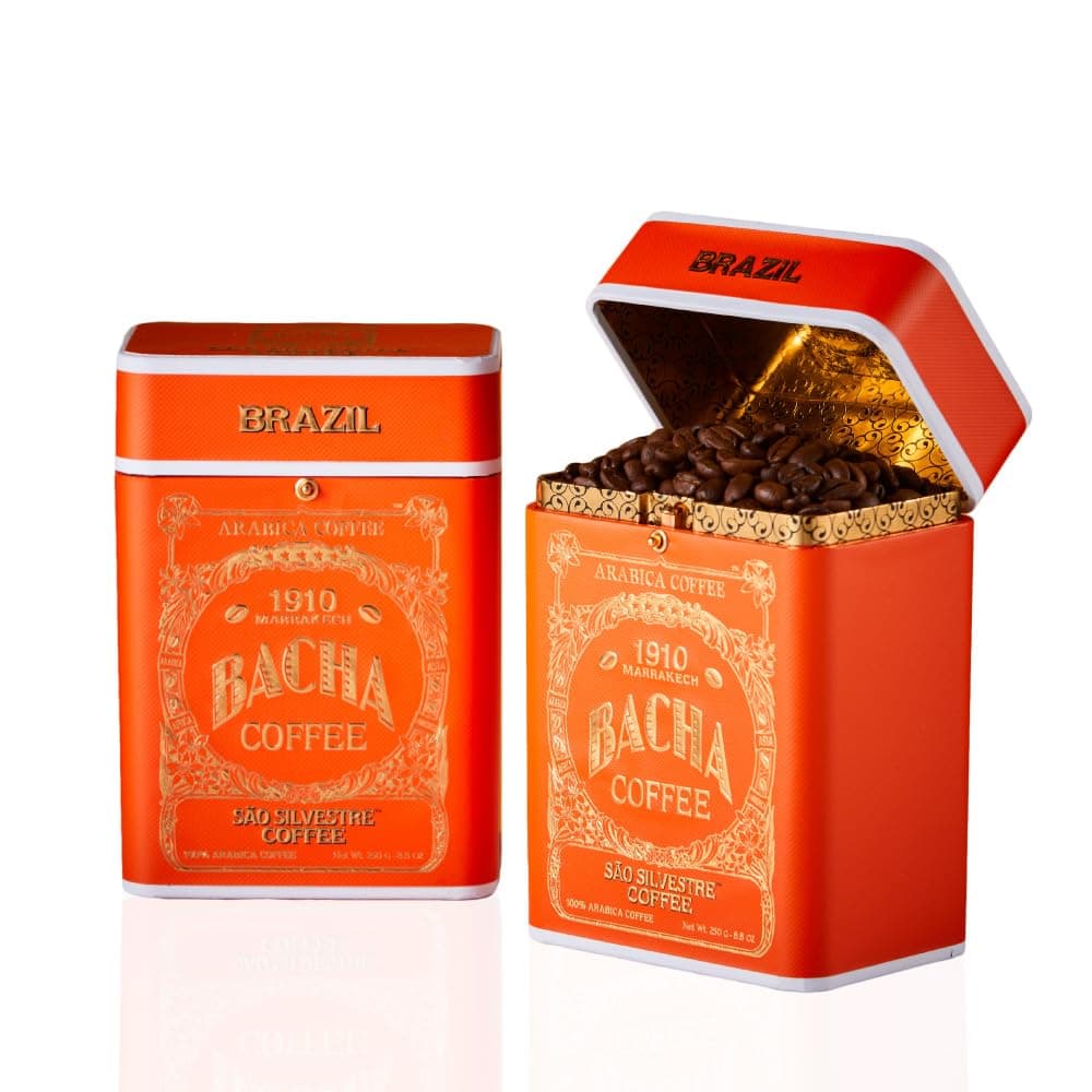 Bacha Coffee | São Silvestre Single Origin, Whole Beans, Medium Roast, 100% Arabica Specialty Coffee, 250g Signature Nomad Collection, Gift Box