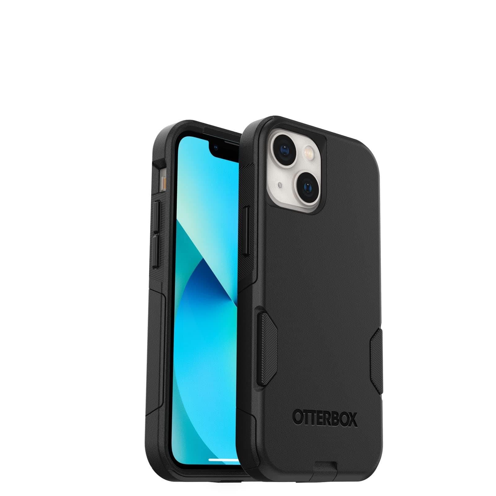 OtterBox iPhone 13 mini & iPhone 12 mini Commuter Series Case - Black, Slim & Tough, Pocket-Friendly, with Port Protection