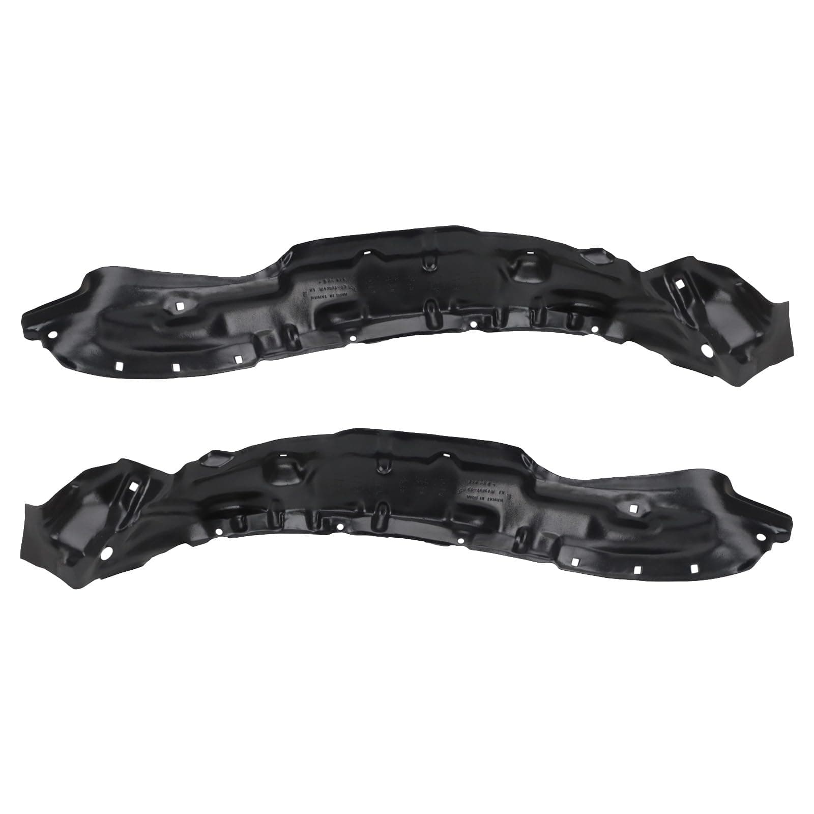 TRQ Front Inner Fender Liner Set Compatible with 2001-2004 Toyota Tacoma TO1248117 TO1249117