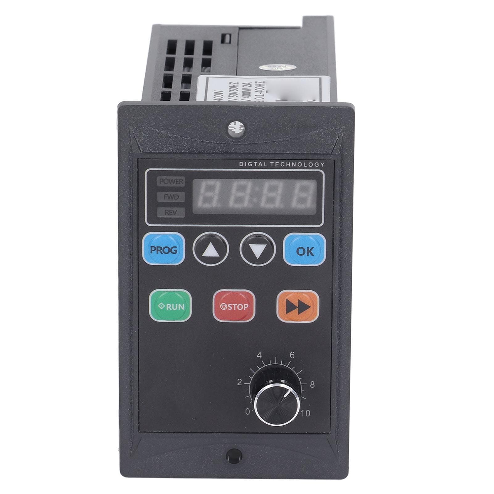 3 Phase Converter, Single Phase to 3 Phase Converter, AC Motor Speed Controller, Mini Motor VFD Inverter Single Phase 176‑264V Input to 3 Phase 0‑220V Output Variable Frequency