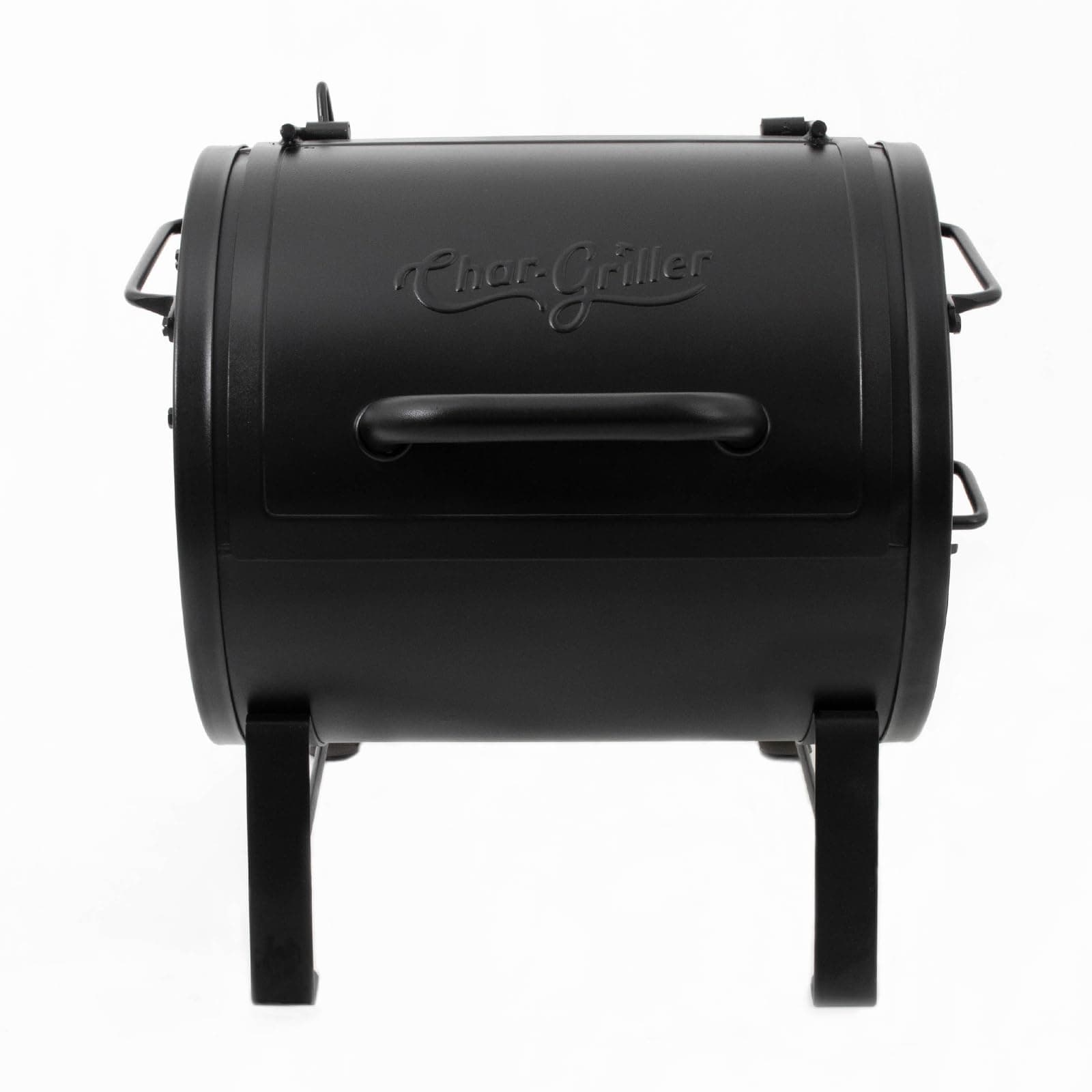 Char-Griller E82424 Side Fire Box Charcoal Grill, Black