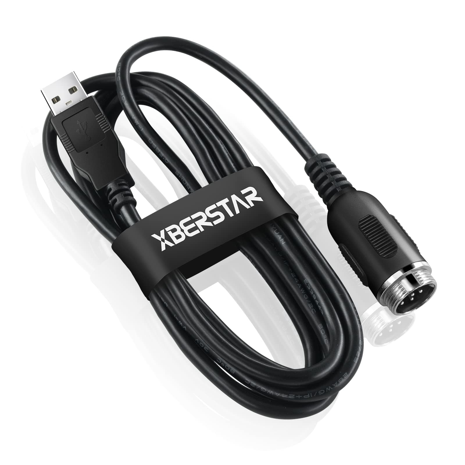 TH8A DIN Cable, USB Cable for Thrustmaster Connection (1.8m)