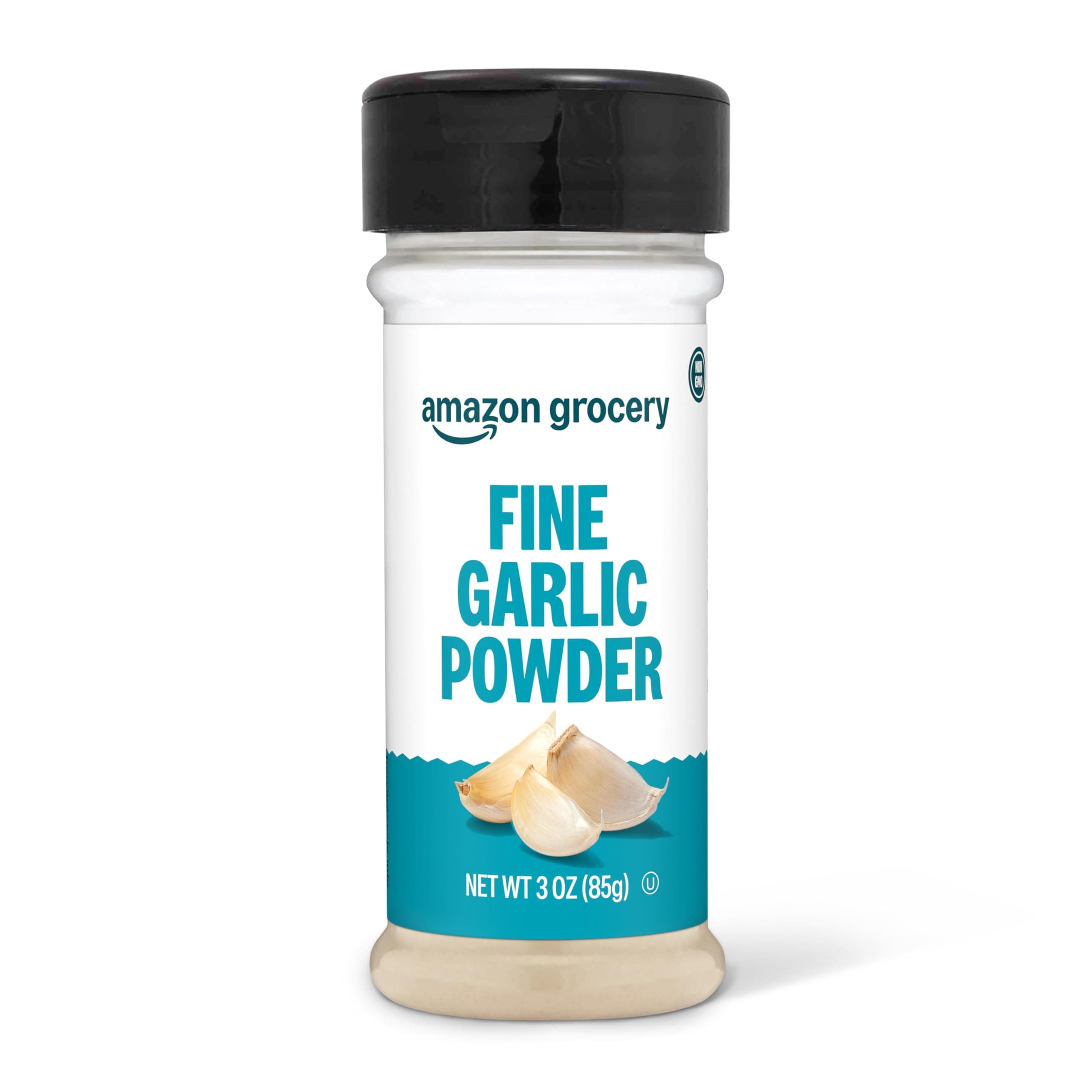 Amazon Grocery, Fine Garlic Powder, 3 Oz