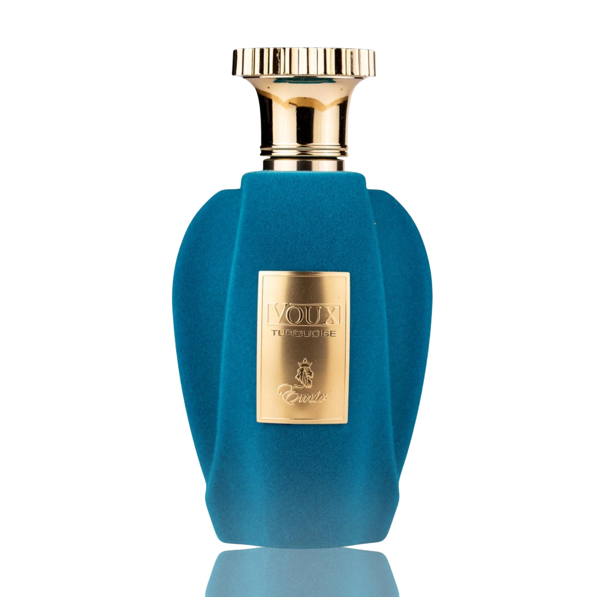 Voux Turquoise Emir Eau de Parfum 3.4 Fl Oz Unisex Perfume | Luxury Long-Lasting Fragrance | Elegant Bottle, Gift-Ready | Niche Collection by Paris Corner
