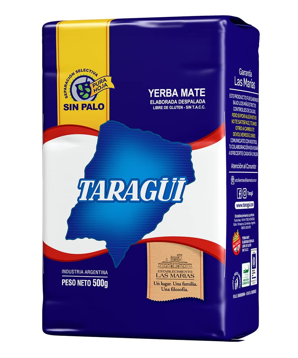 Yerba Mate Taragui Azul 500g