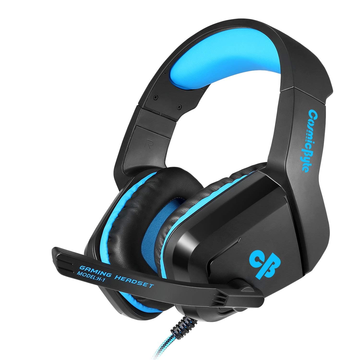 Cosmic Byte H1 Gaming Headphone with Mic for PC, Laptops, Mobile, PS4, Xbox One (Blue)