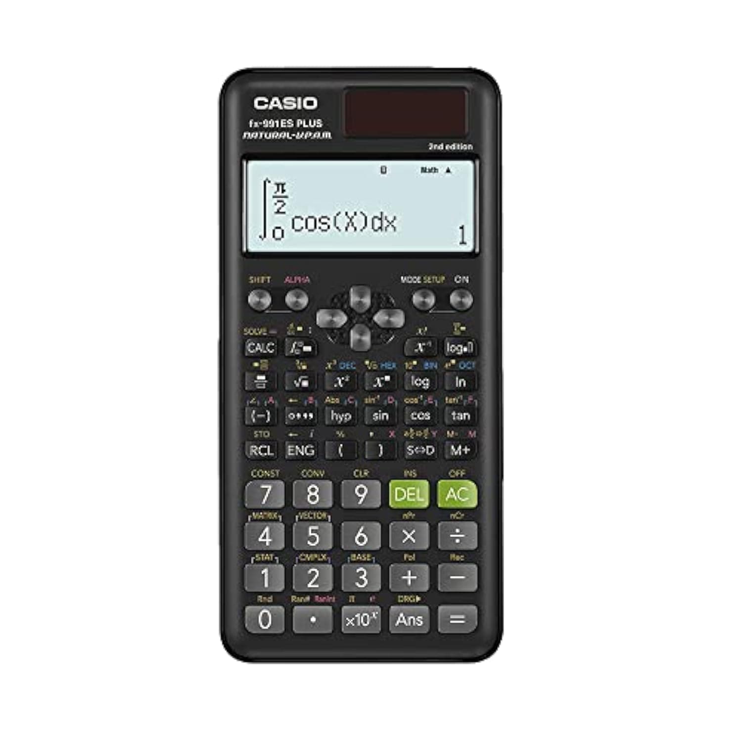 Casio Fx-991ESPlus-2 Technical And Scientific Calculator Fx-991Es Plus 2Nd Edition