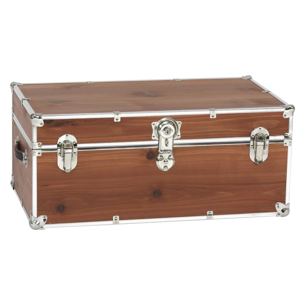 Small Finished Cedar Trunk Style: With Tray