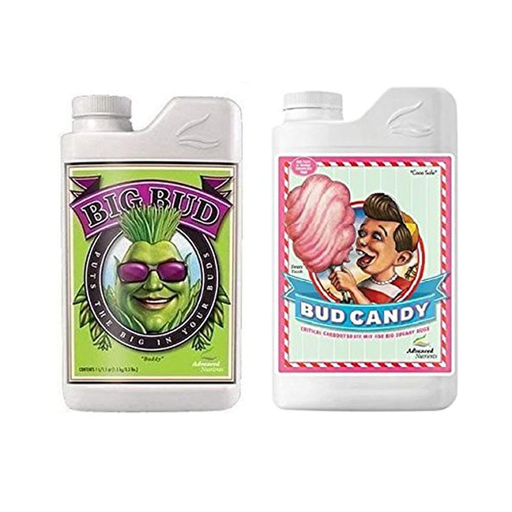 Big Bud and Bud Candy Bundle Set Fertilizers Hydroponics (1 Liter)