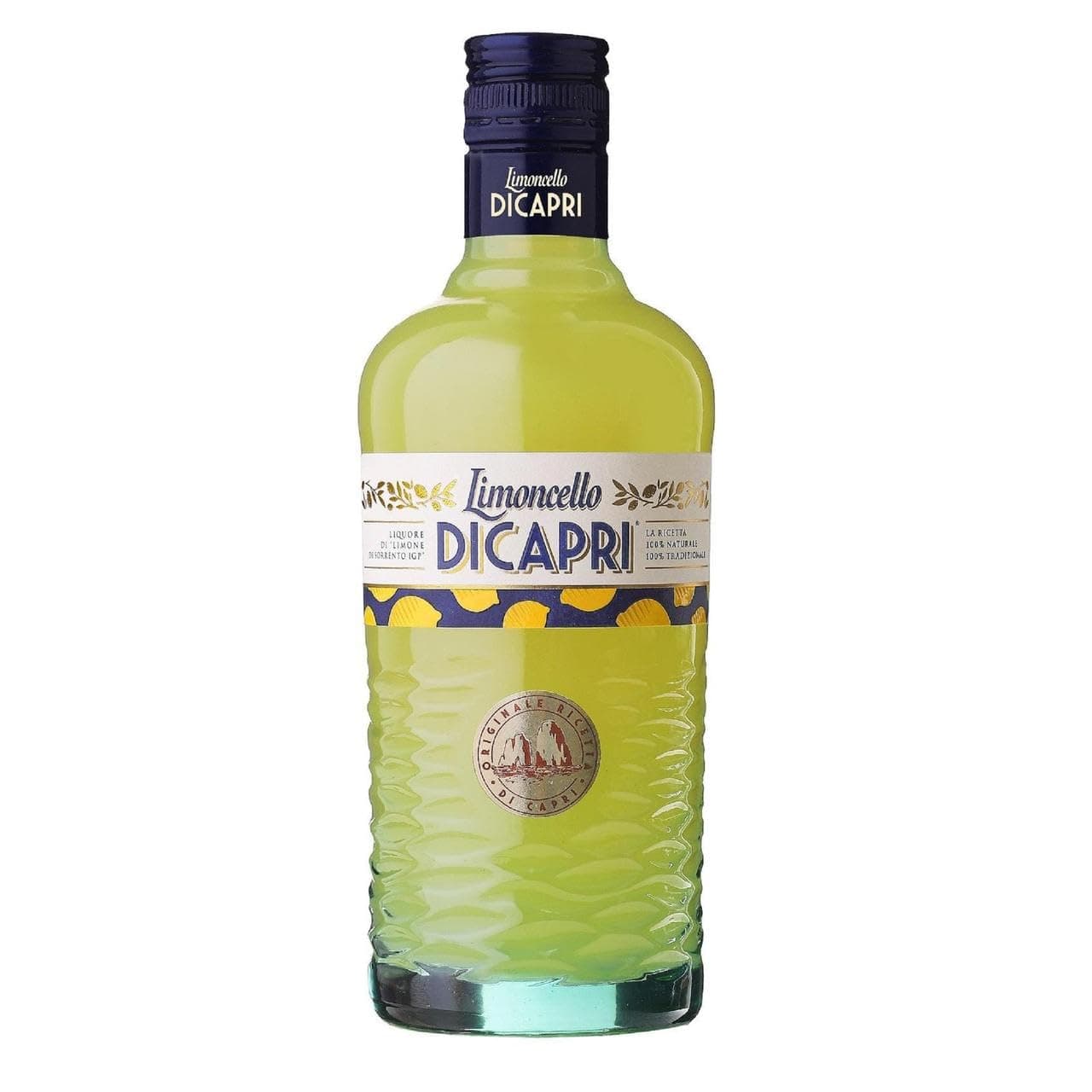 Limoncello Di Capri - Produced in Itay Using Traditional Methods | 50cl bottle, 30% ABV | Wonderful Refreshing Drink Great As A Digestif When Served Straight Or As An Aperitivo