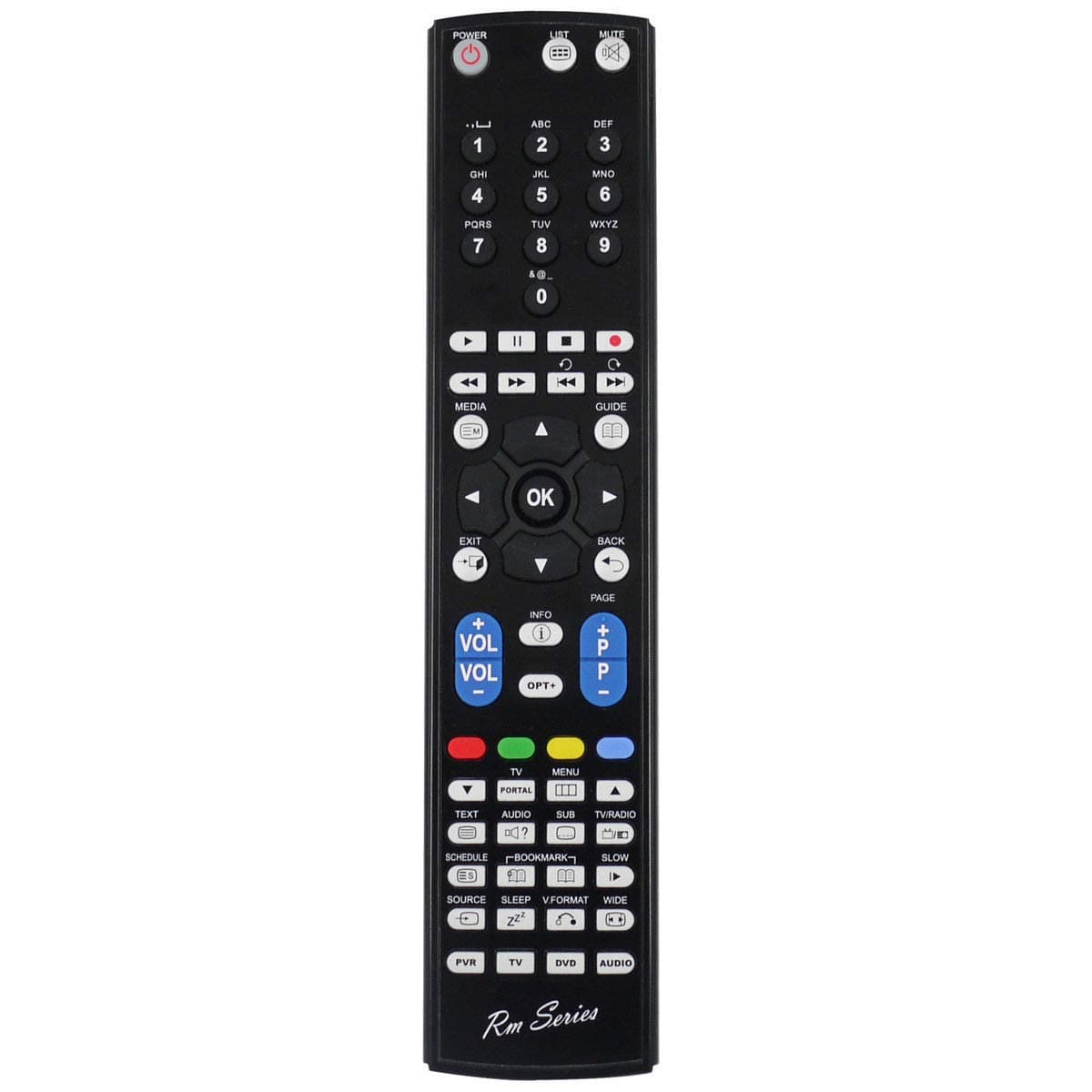 RM Series Replacement Remote Control for HUMAX HDR-1100S