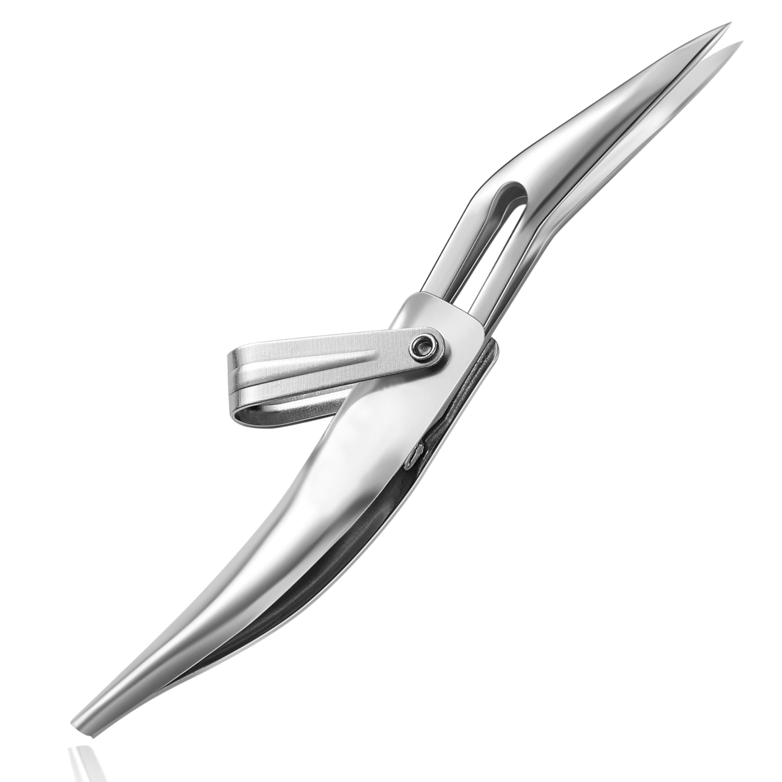 DUROX Splinter Tweezers for Splinter Removal – Sharp Pointy Tip to Extract Wood, Metal, Cactus Splinters – Foldable EDC Keychain Tool, First Aid Sliver Remover, Sliver Gripper Tweezers