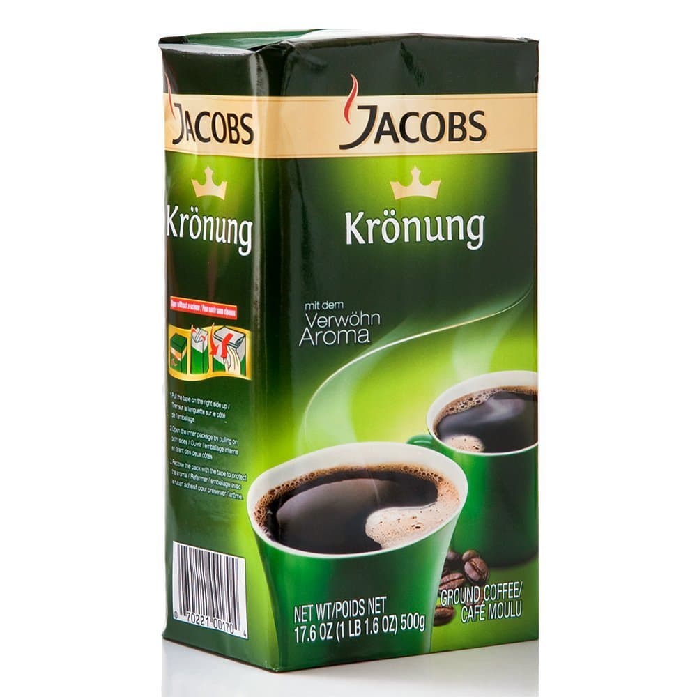 Jacobs Kronung Ground Coffee (500g/17.6oz)