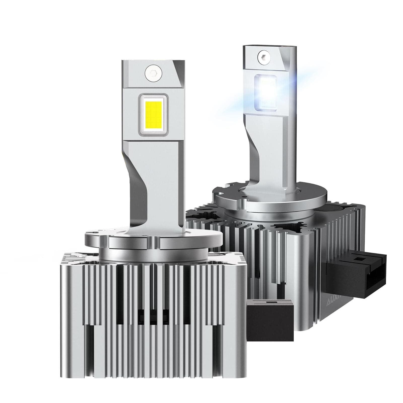 – TERRIFI Led Headlight Bulb, 2 Pcs High and Low Beam Xenon HID Replacement Lights, 24000Lumens 120W 6000K White 500% Brightness, High and Low Beam Conversion Kit Plug and Play