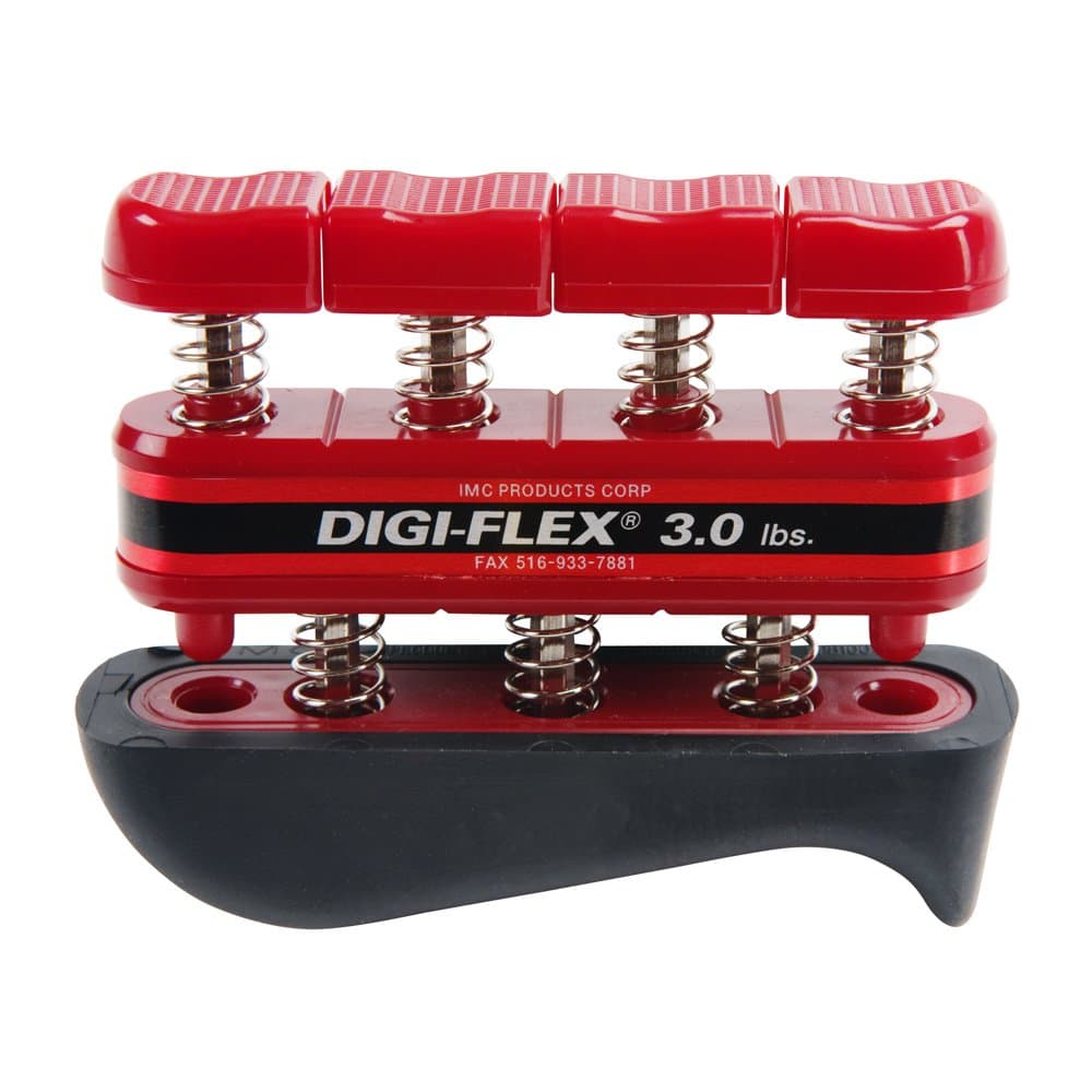 Digi-Flex Cando Hand and Finger Exercise System with 3 lbs Resistance (Red)