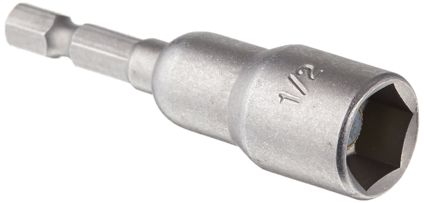 Silverhill ToolsANS10P12 1/2" Magnetic Nut Setter Power Drill Bit (Pack of 10)