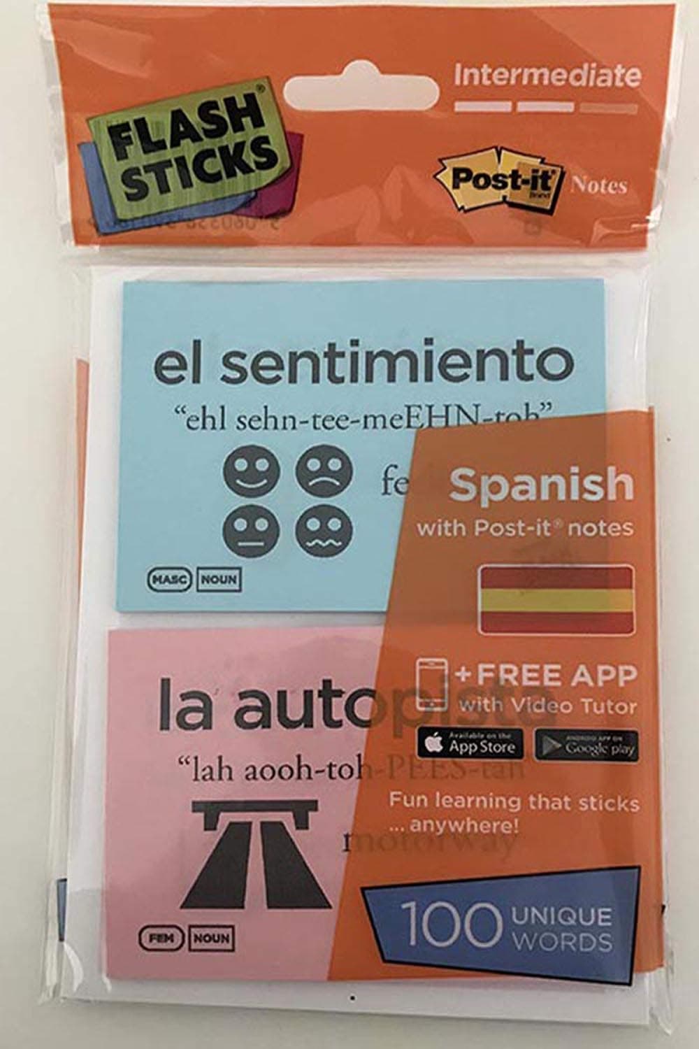 FS_SP_T_I_V2 Spanish Language Intermediate Notes (100 Words)