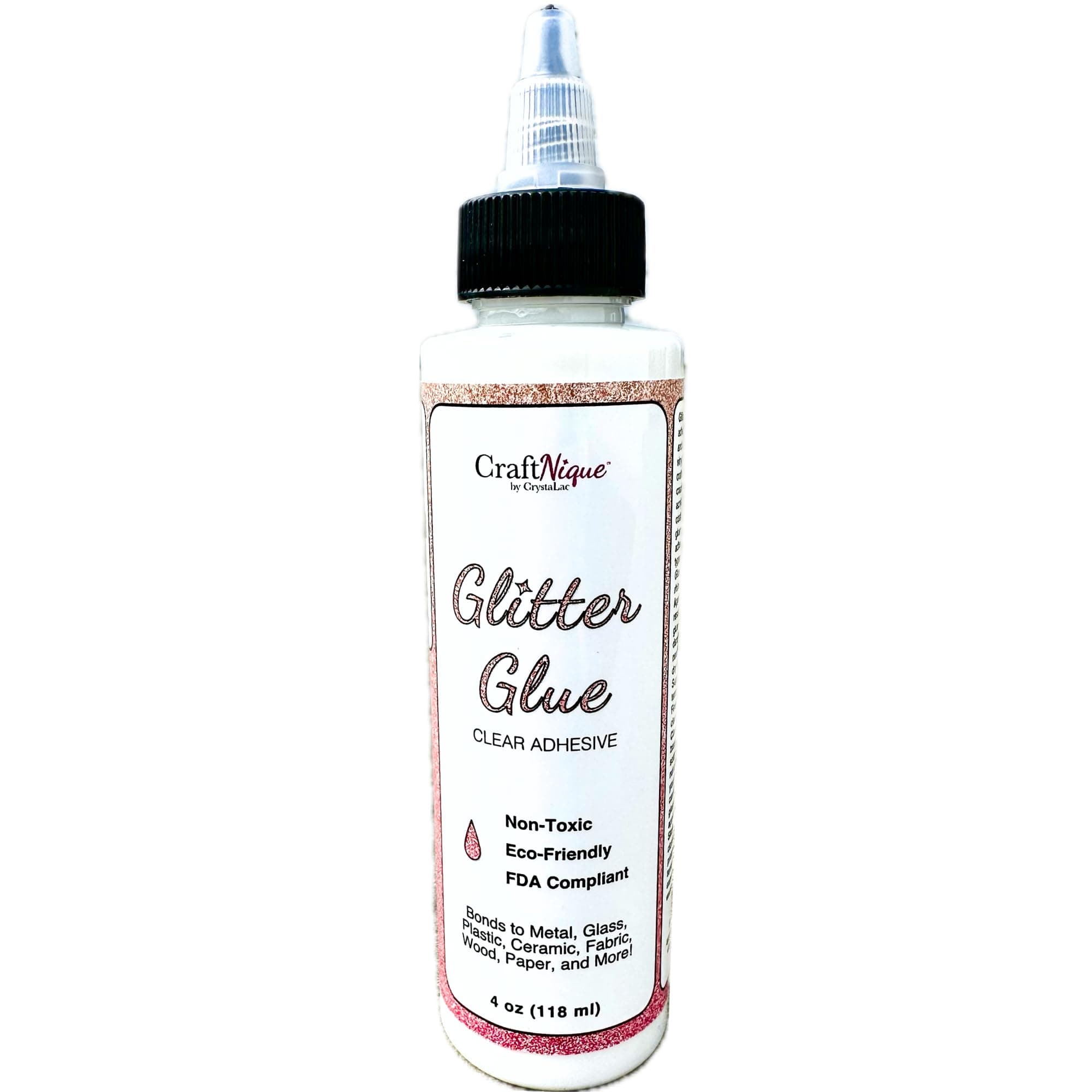 CrystaLac Glitter Glue Adhesive (4oz)