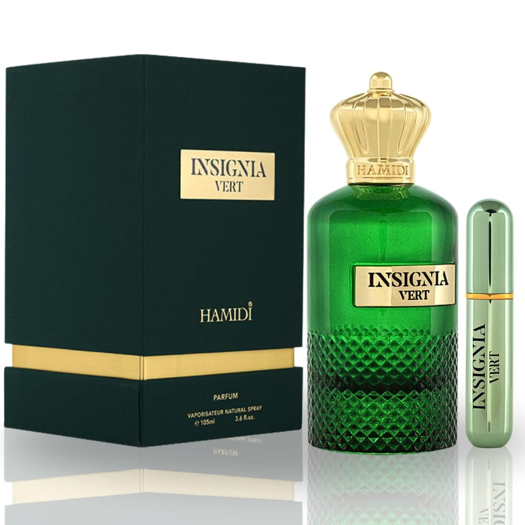 Hamidi INSIGNIA VERT Eau De Parfum Spray 105ML (3.5 OZ) - Long Lasting Perfume for Women, Captivating & Harmonious Blend