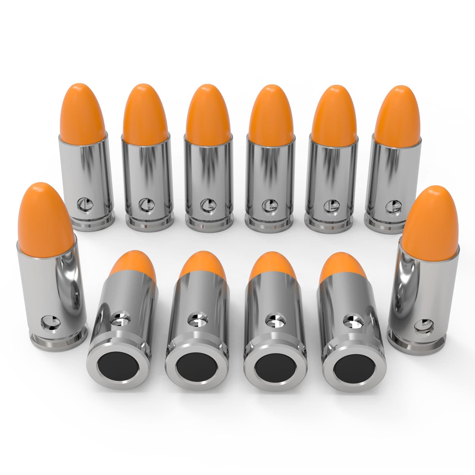 GORTAR Snap Caps Training Dummy Rounds Practice Safe Loading Firing Close to Real Weight