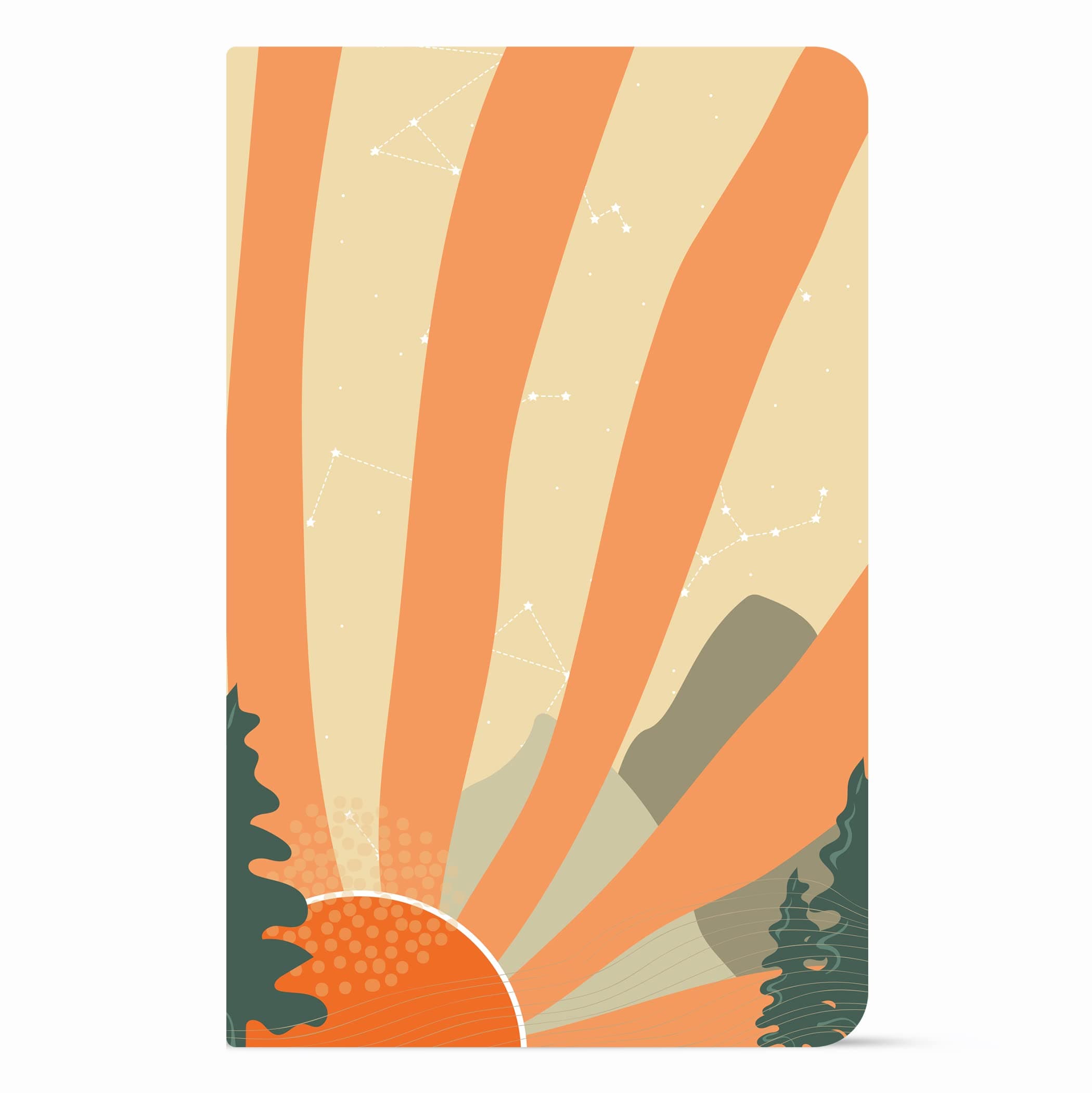 Factor Notes Notebook: 90 GSM, B6, Ruled, 112 Pages Journal Diary (Rise & Shine)