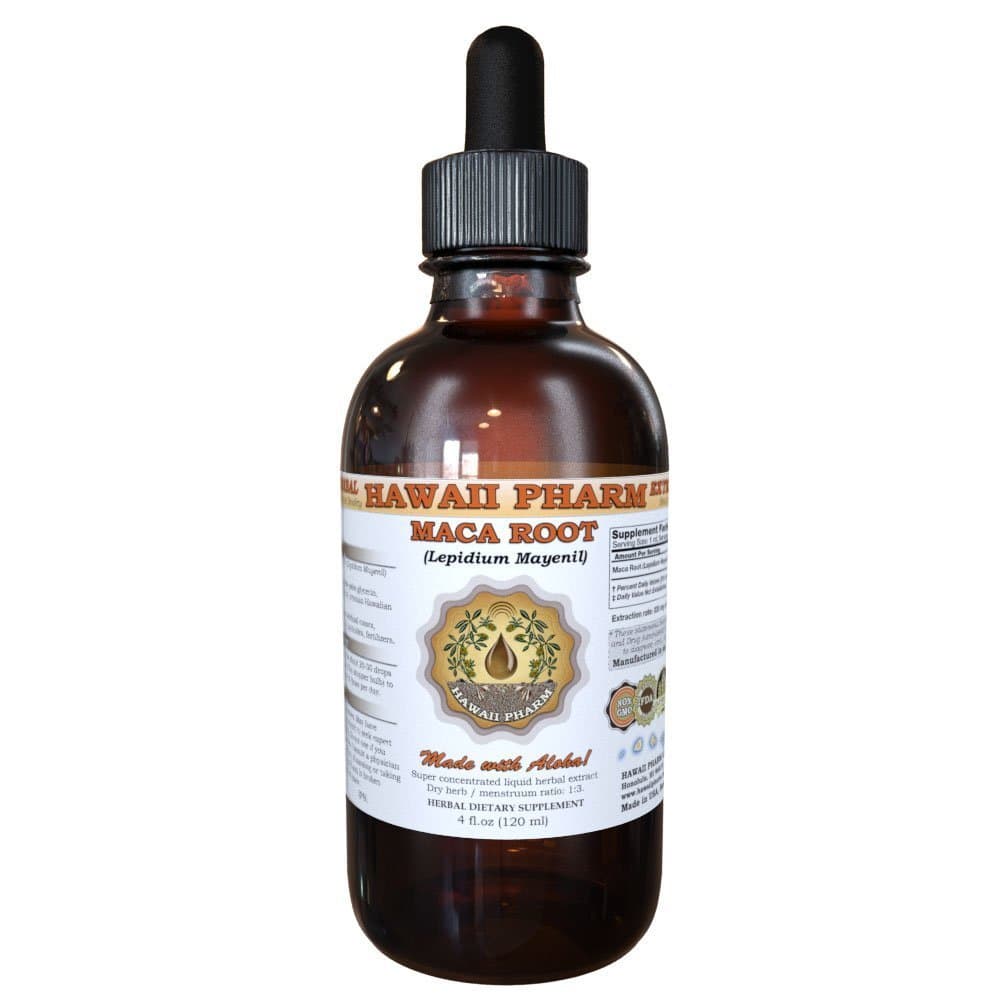 Maca Root Liquid Extract, Organic Or Wild Harvested Maca Root (Lepidium Meyenii) Tincture Supplement 2 oz