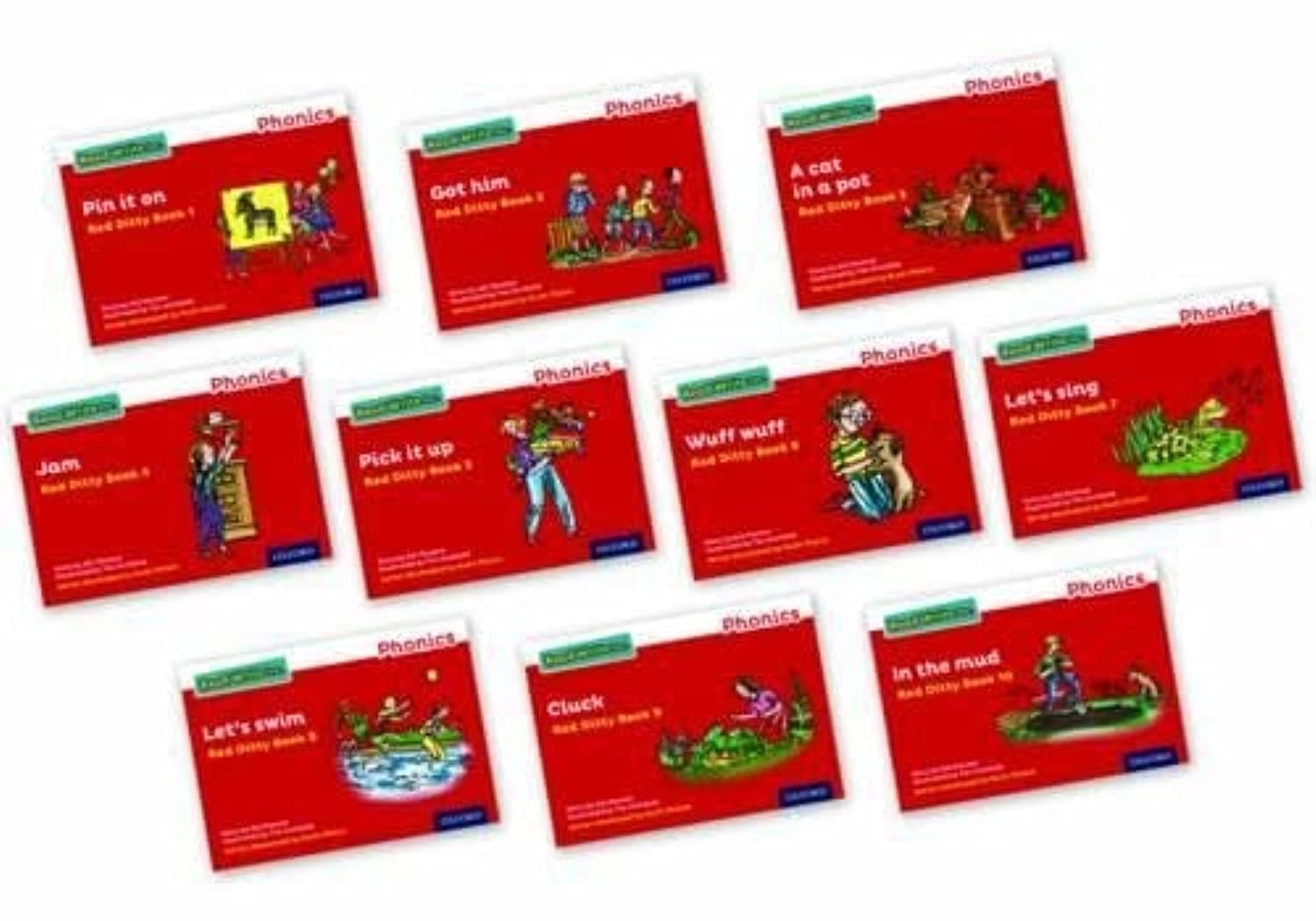Read Write Inc. Phonics: Red Ditty Books Mixed Pack of 10