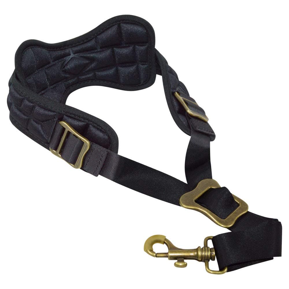 Black Padded Sax Strap