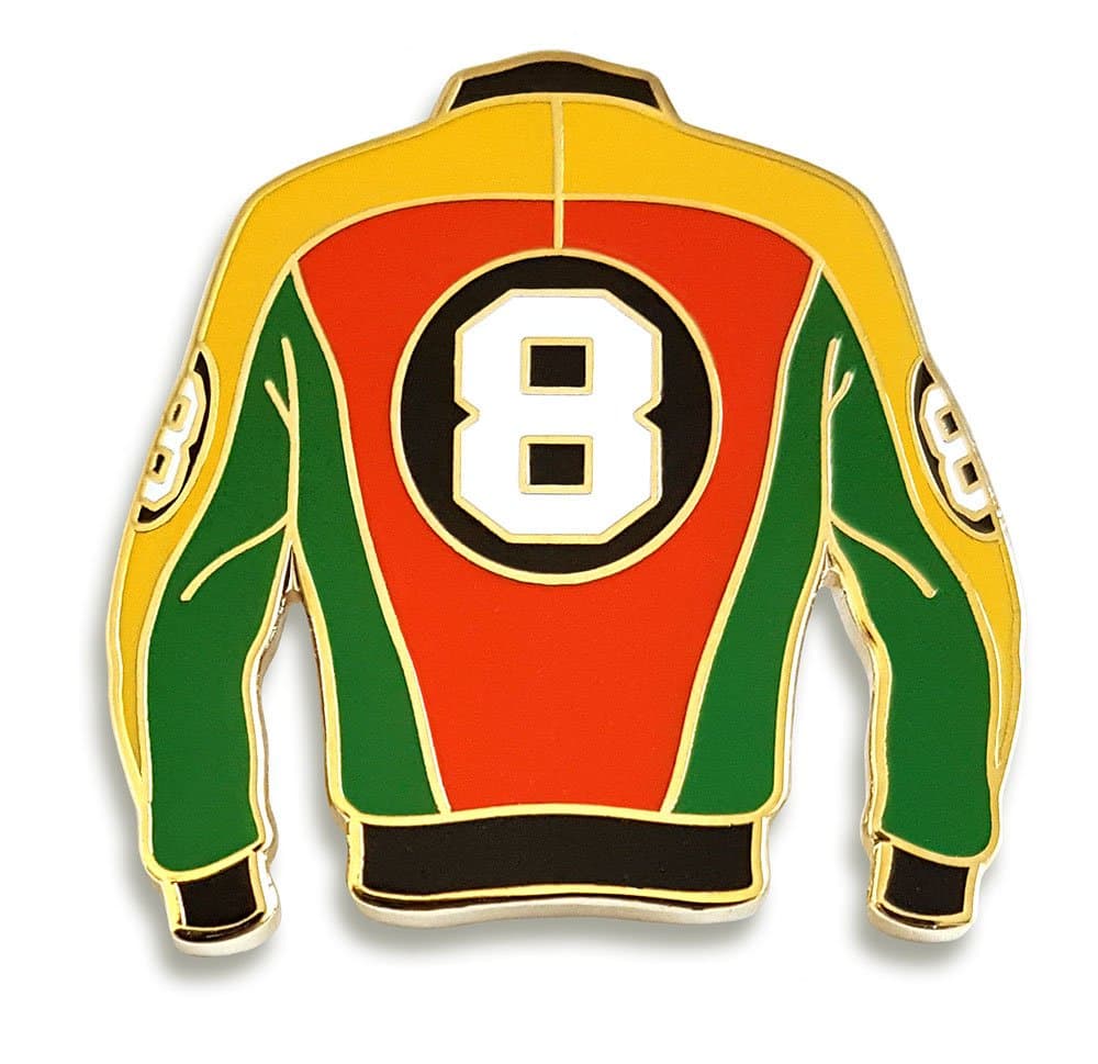 Pinsanity8 Ball Jacket Enamel Lapel Pin