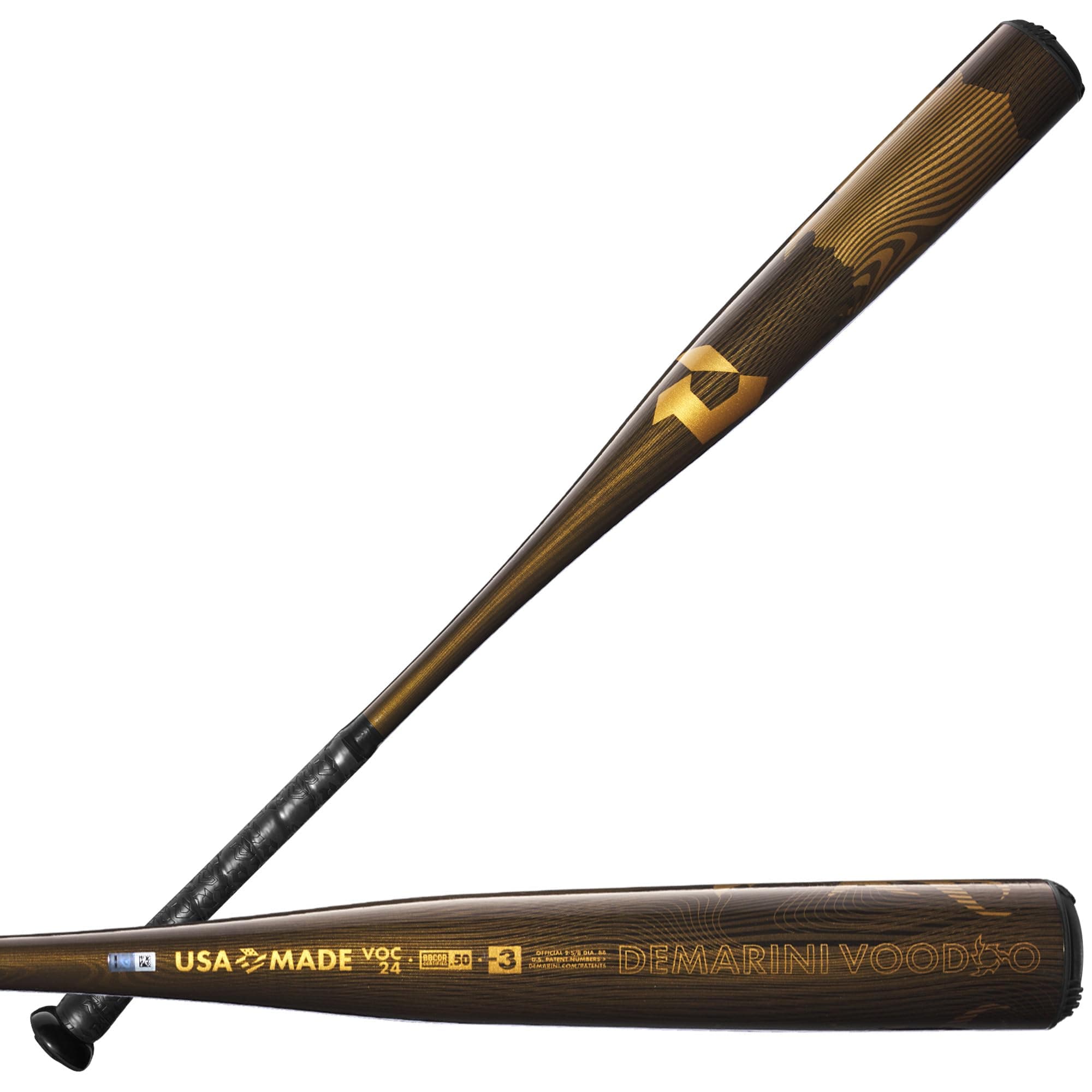DeMarini 2024 Voodoo One (-3) BBCOR Baseball Bat Different Size and Weight