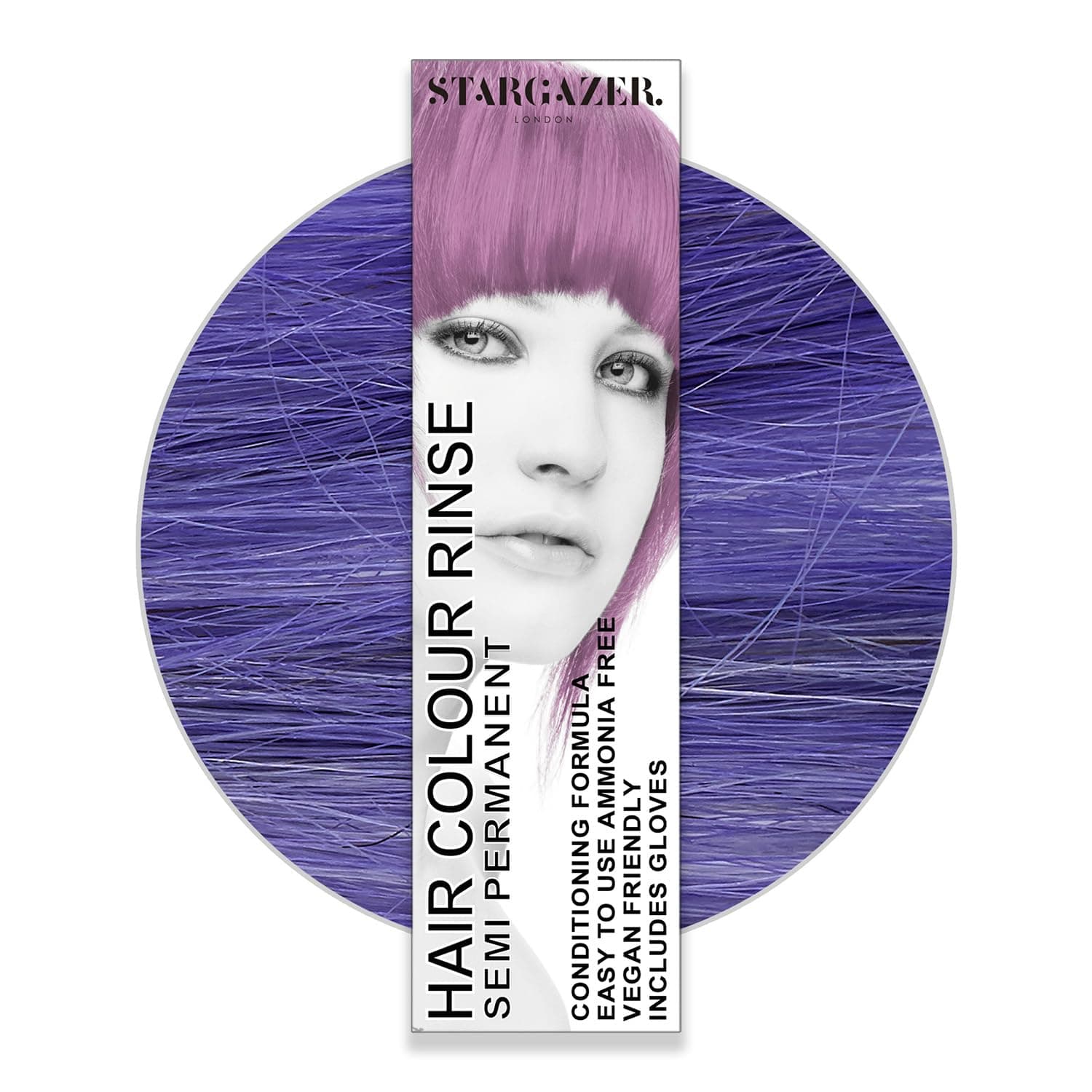 STARGAZER アレス スターゲイザー ヘアカラーリンス 70ml パープル