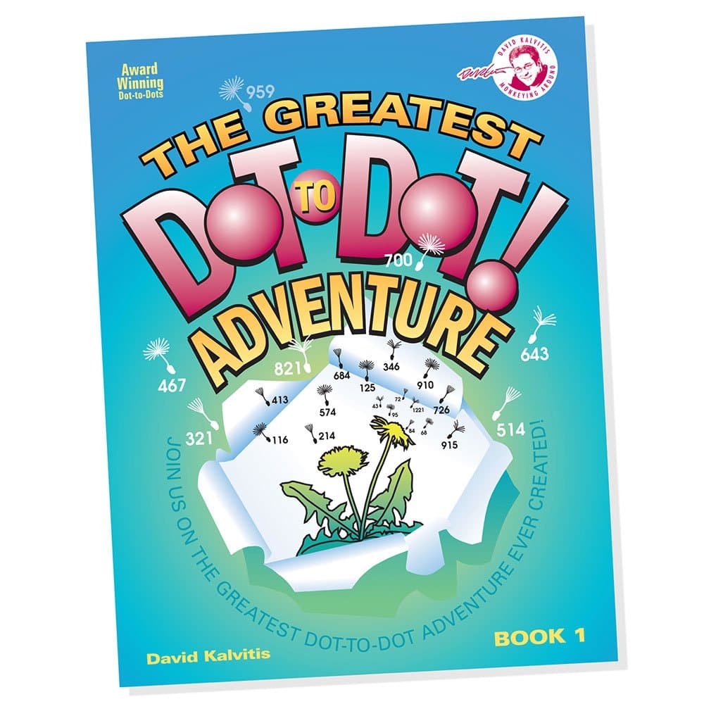 Greatest Dot-to-Dot Adventure (Book 1) - Activity Book - 4 Page Fold-Out Inside