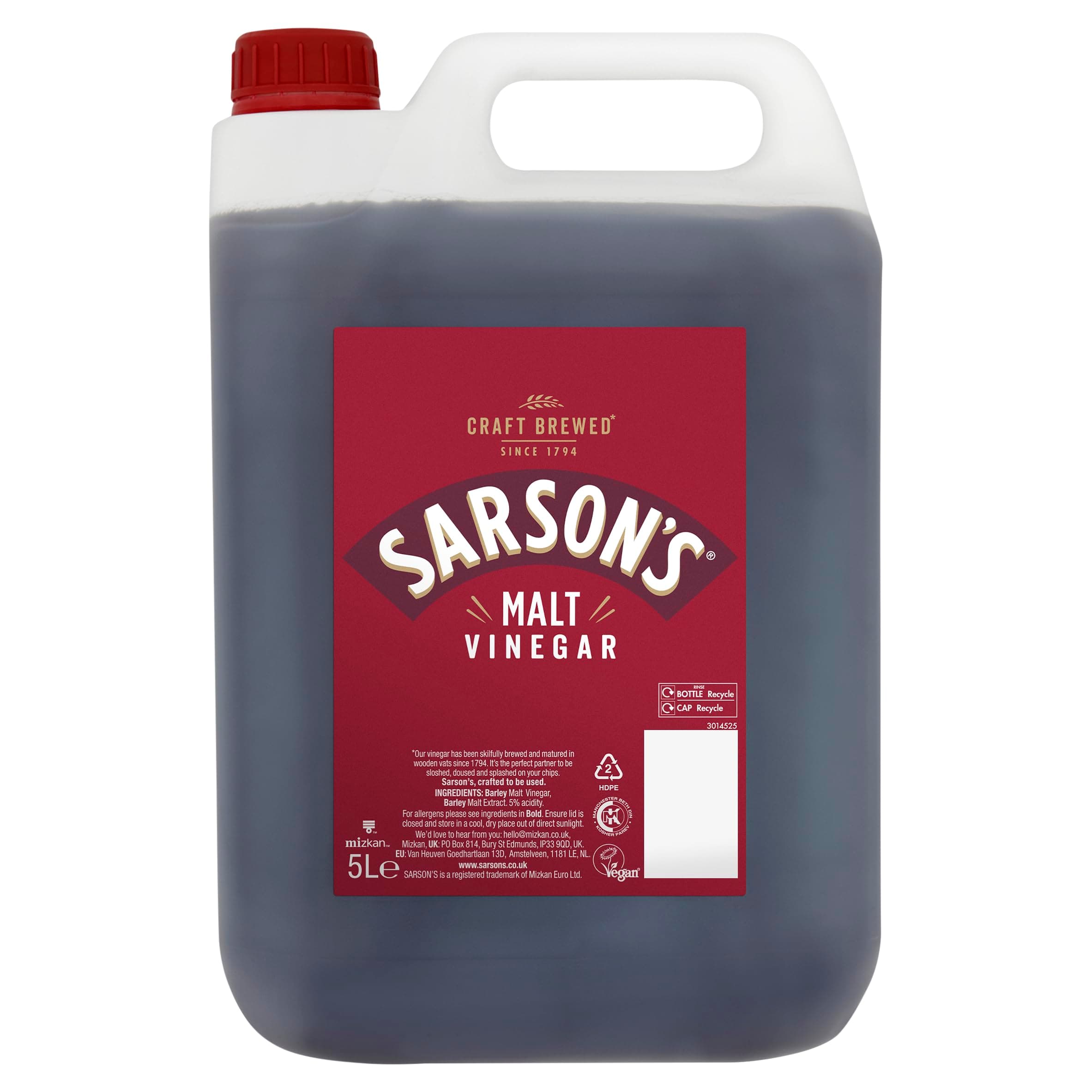 Malt Vinegar 5 Litres