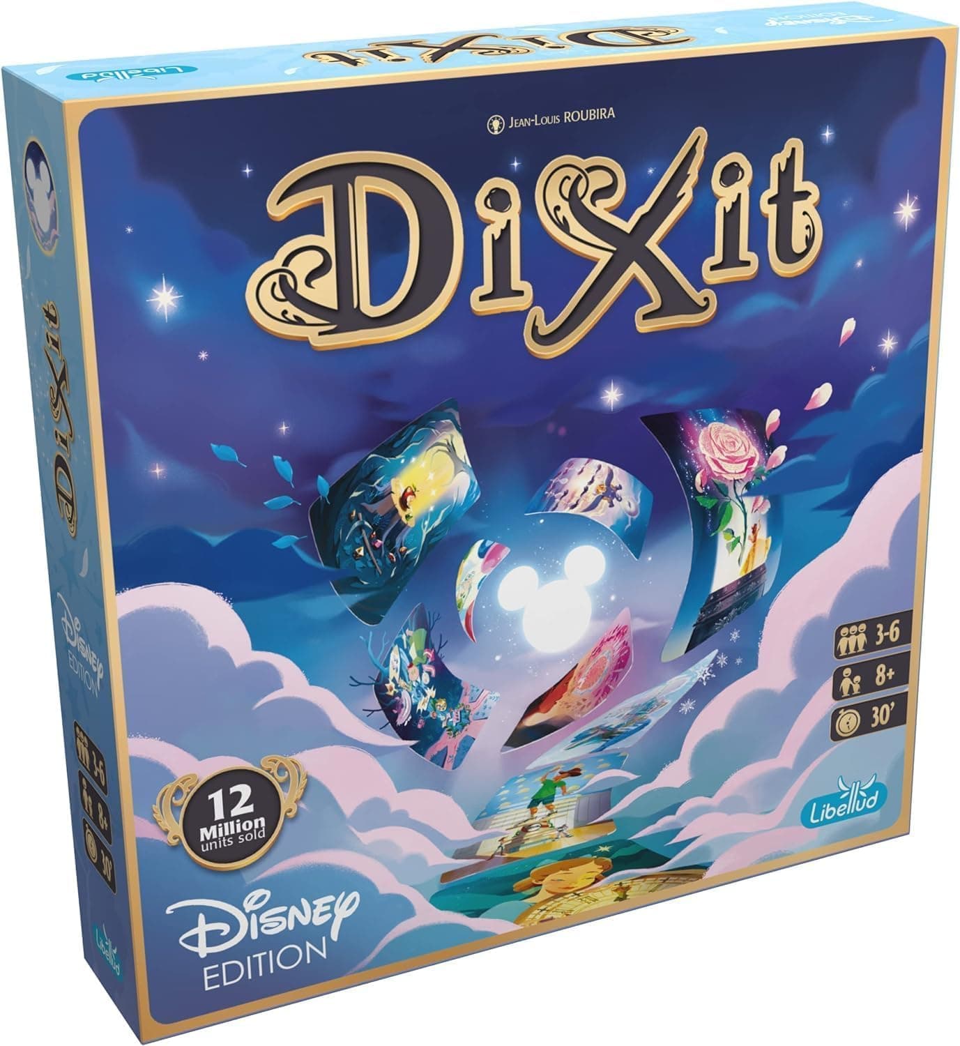 Asmodee Dixit Disney Edition Board Game - Immerse Yourself in a Magical Storytelling Adventure, Fun Family Game for Kids & Adults, Ages 8+, 3-6 Players, 30 Minute Playtime