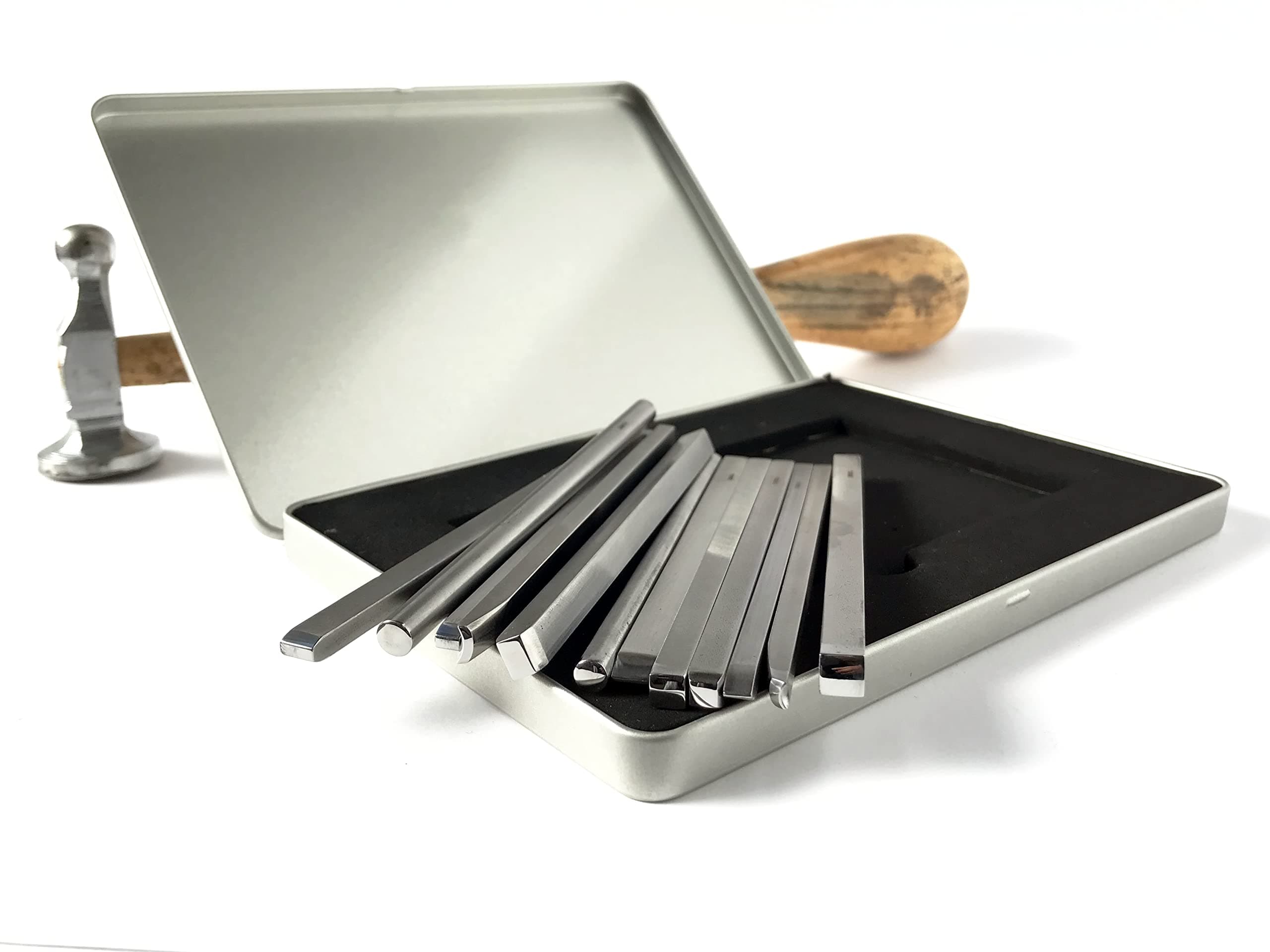 YUNKE Set of Chasing Tools, Repousse Tools. BS#01 (12 Pieces)