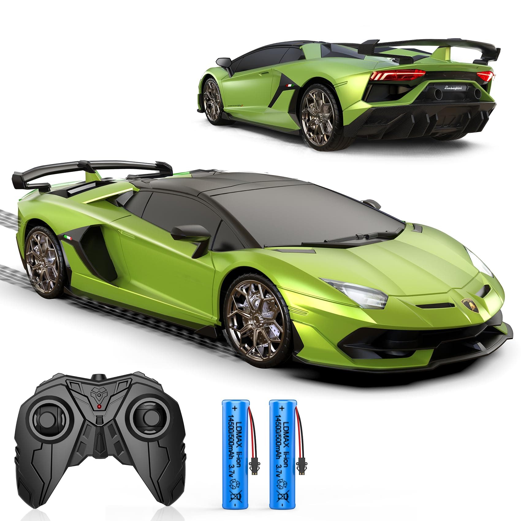 Lamborghini Remote Control Car,Officially Licensed Lambo Aventador SVJ Model,1:16 Scale Toy Car for Kids,Electric Sport Racing Hobby RC Cars,Birthday Gift for Boys and Girls