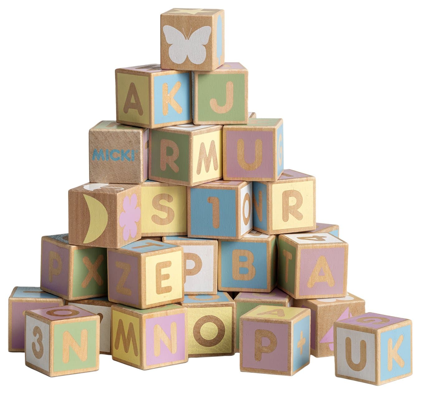 Micki 10-2163-00 Alphabet Blocks Set