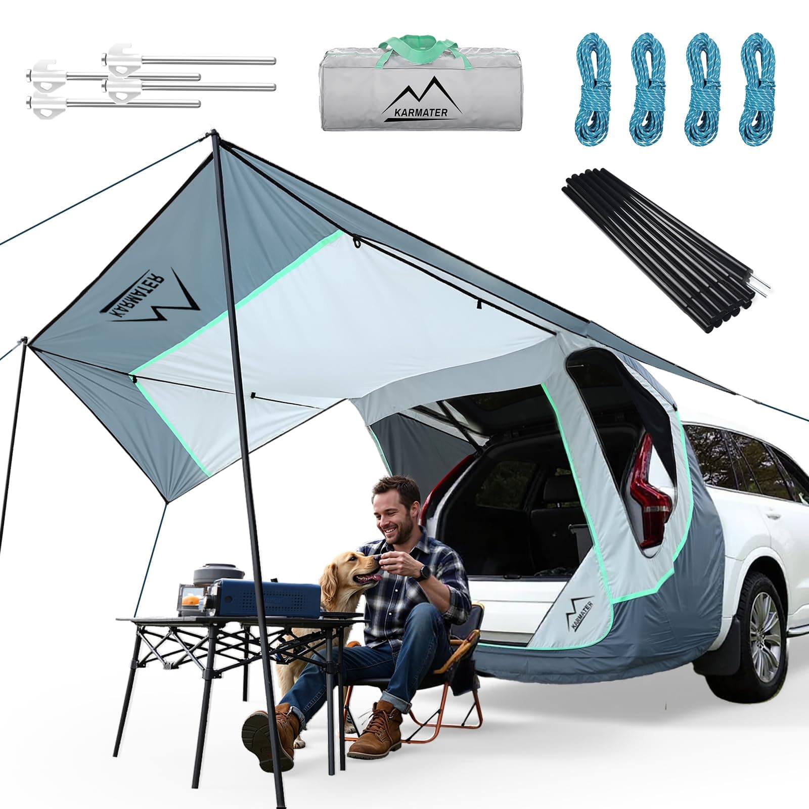 M KARMATER Tailgate Tent