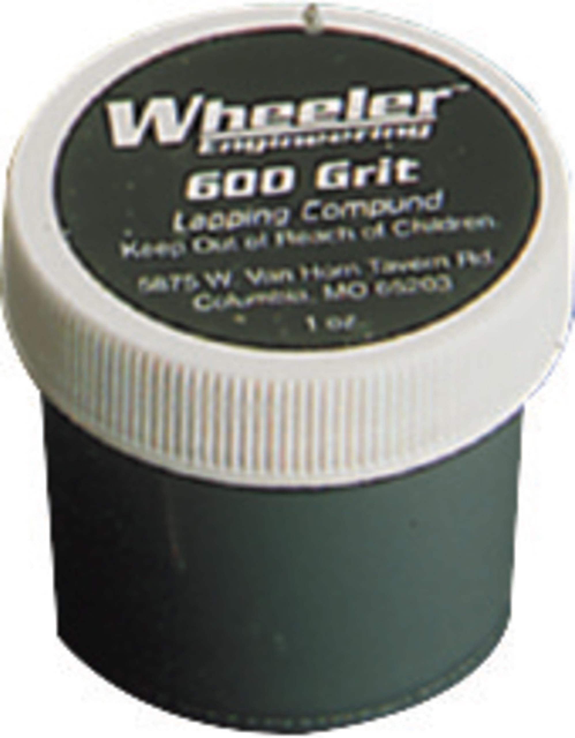 Wheeler 600 Grit Bore Lapping Compound, 1 oz Jar of Abrasive Paste for Bore Lapping, Firearms, Gunsmithing