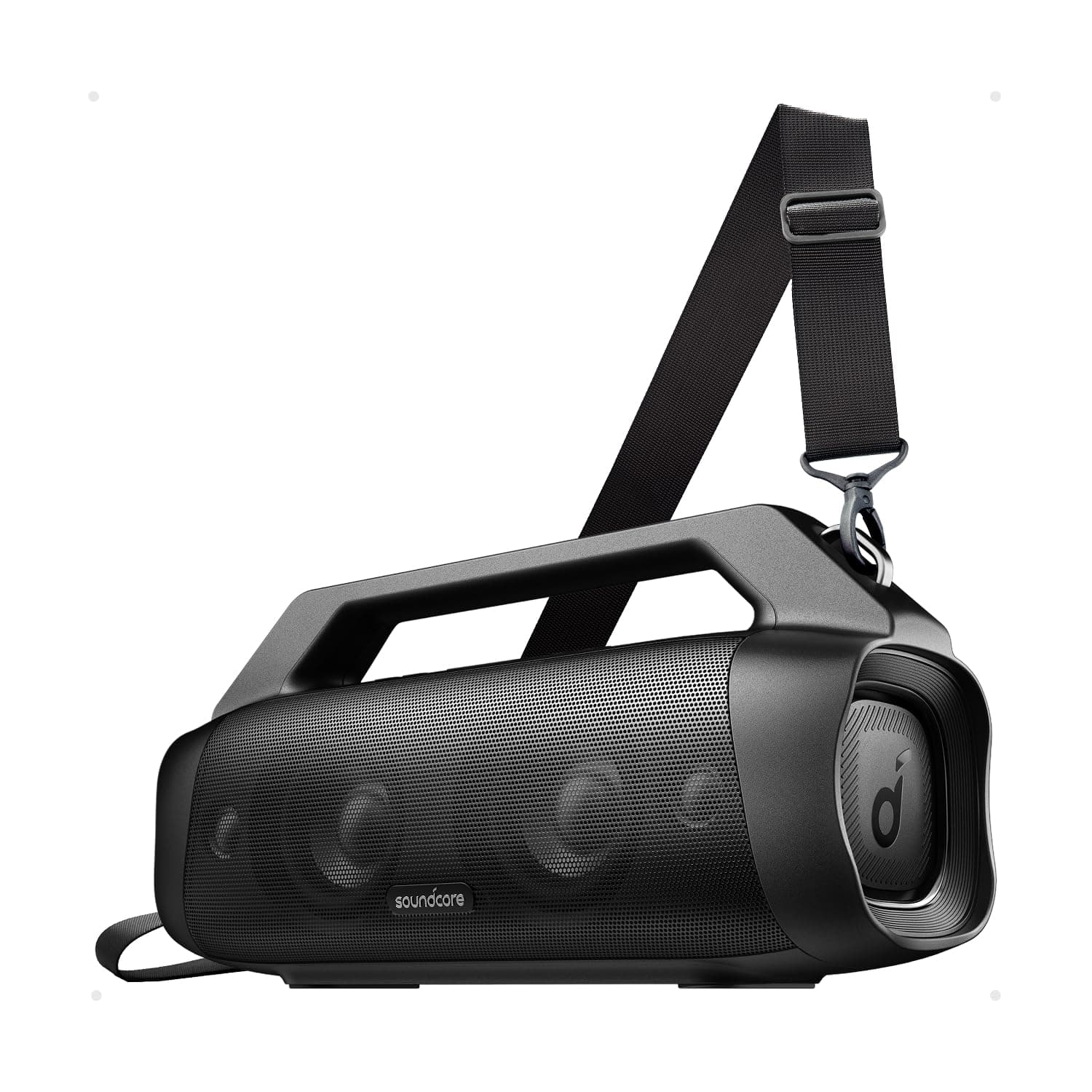 Anker Motion Boom Plus Bluetooth Speaker, Portable Speaker with 80W Booming Sound, IP67 Waterproof and Dustproof, Type-C, Custom EQ, Bluetooth 5.3, Outdoor Speaker For Camping