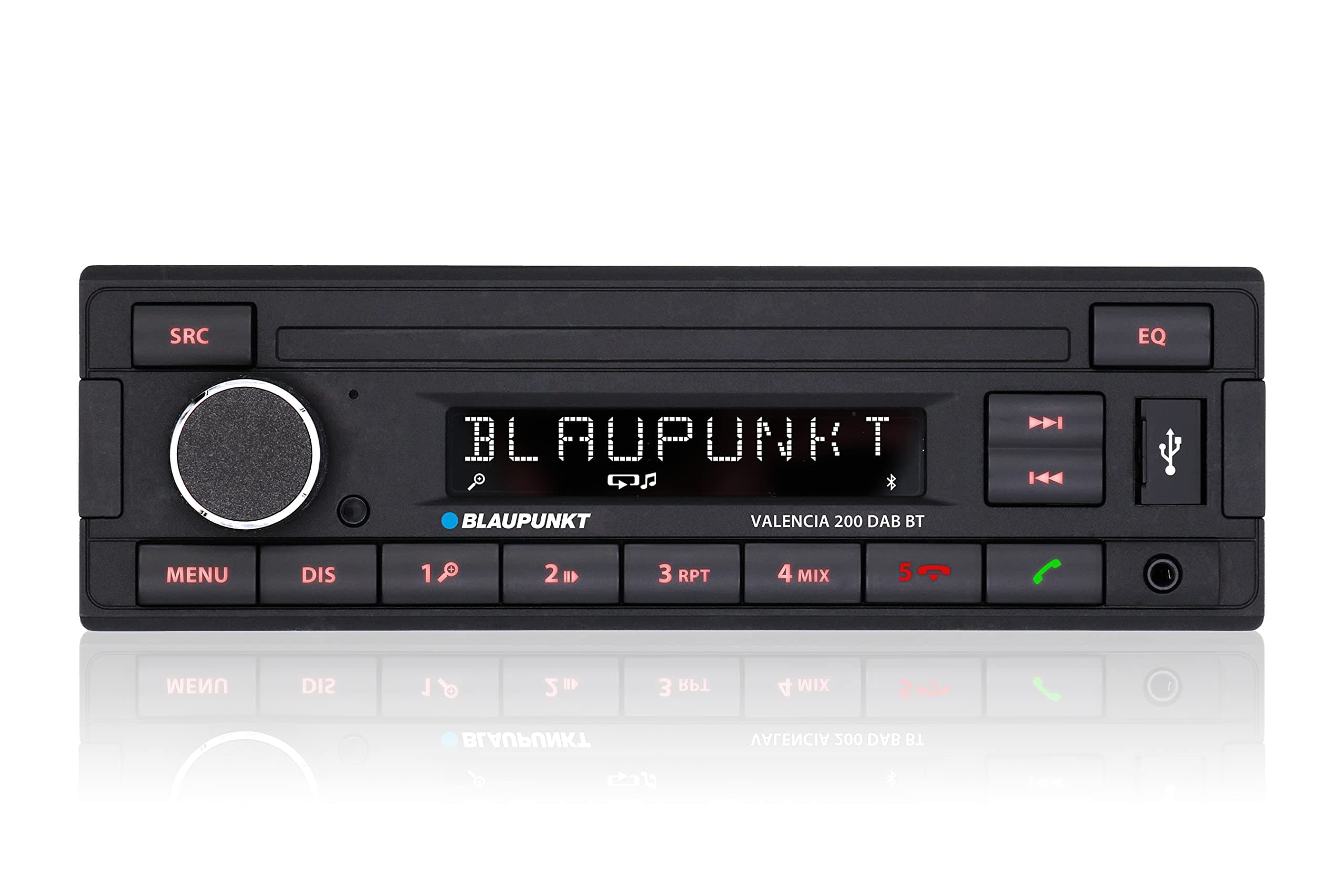 Valencia 200 DAB BT | DAB+, Bluetooth, RDS tuner, handsfree, USB, AUX in