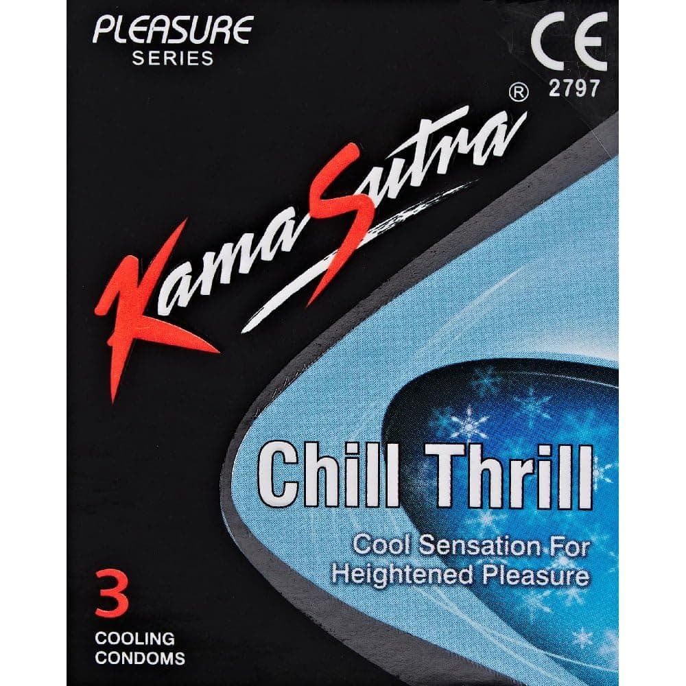 KAMASUTRA CONDOMS CHILL THRILL - 3'S