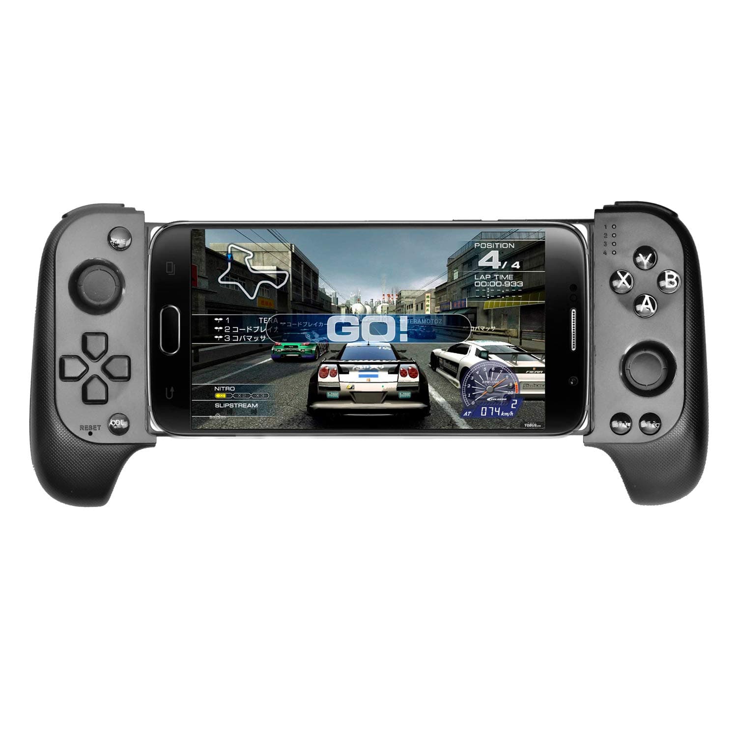 Mobile Game Controller Wireless Bluetooth Telescopic Gamepad Trigger Flexible Joystick Game Handle Compatible for iPhone IOS Android System Phone